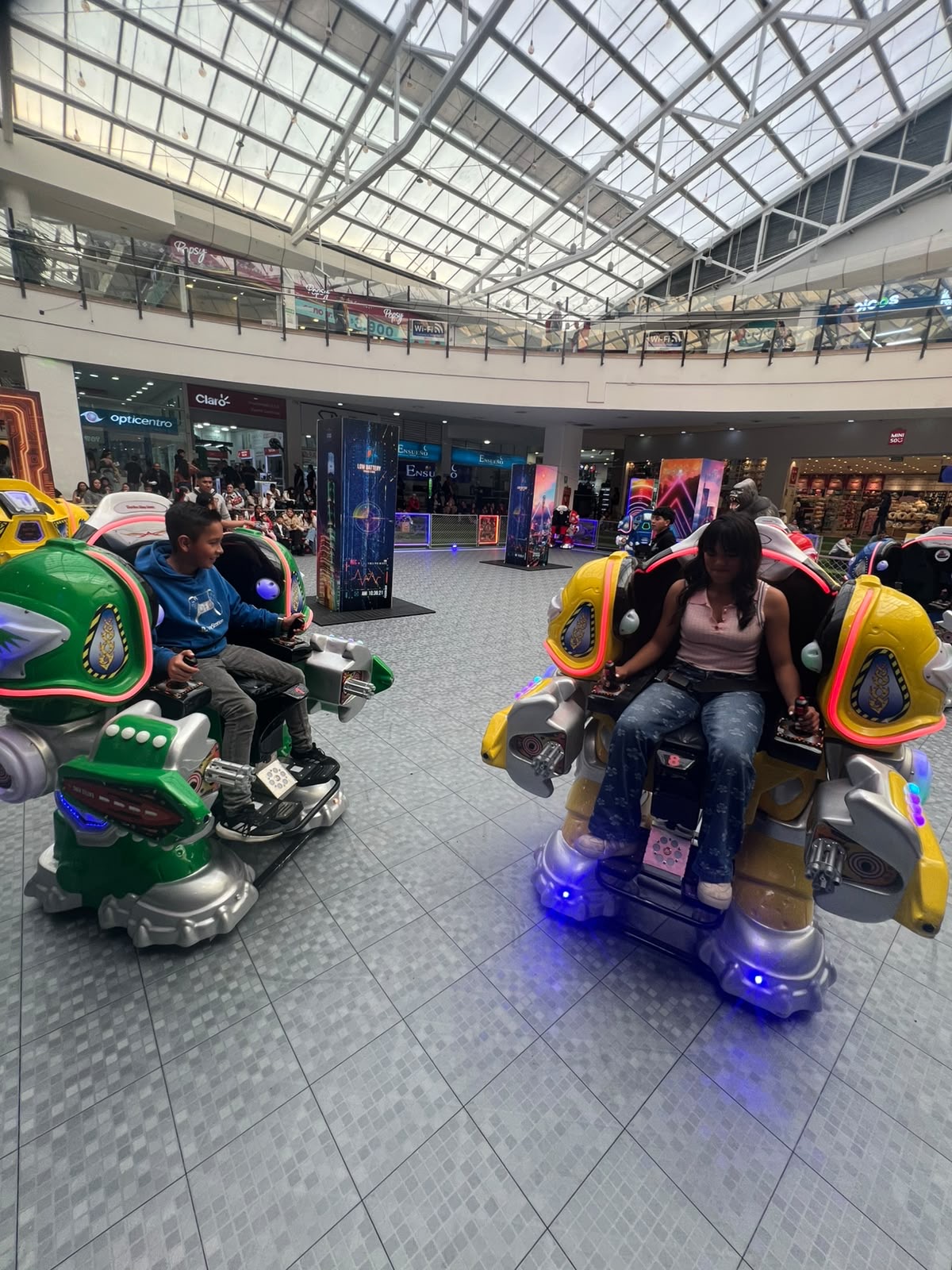 Operación Robot Drive con visitantes en Tintal